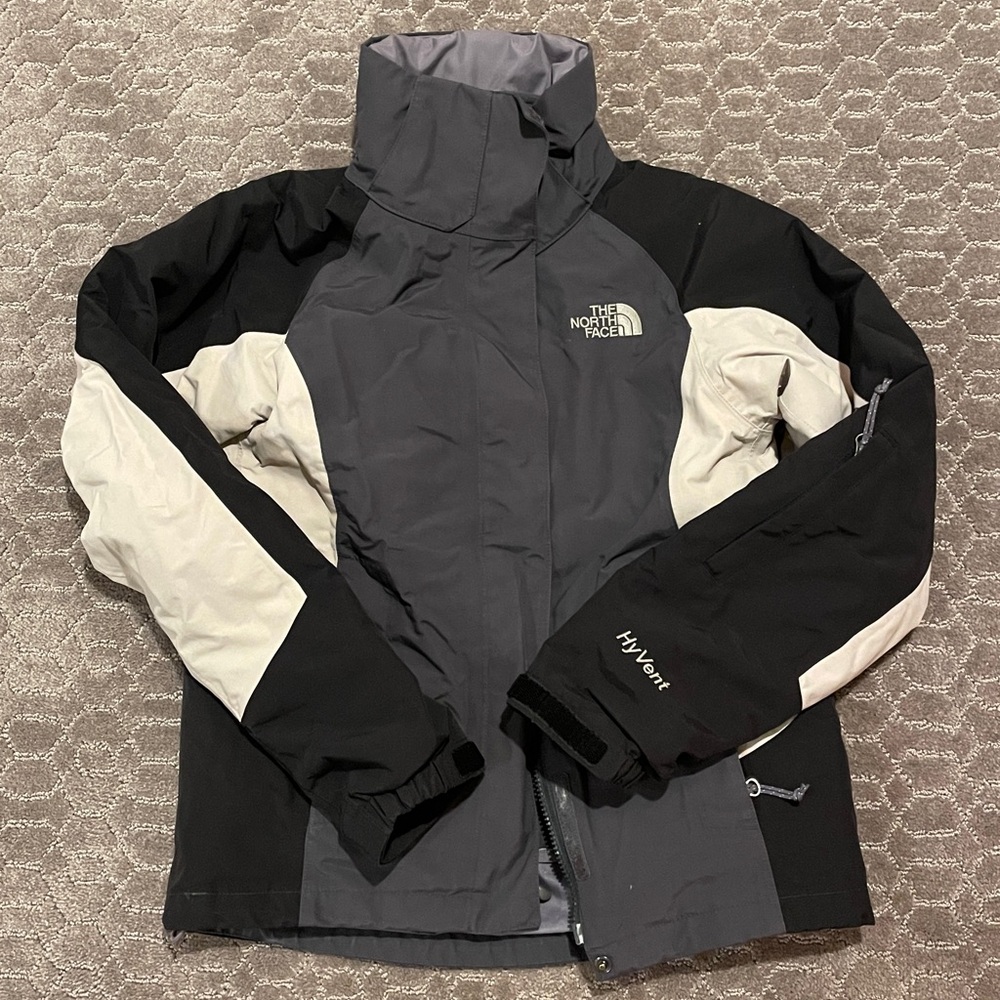 Black and Gray Hooded Jacket